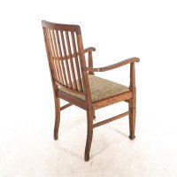 Shapland & Petter. A Pair of Arts & Crafts Oak Armchair - Thumbnail 18