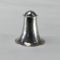 Guild of Handicraft Arts & Crafts Silver Pepper Pot with Flaring Base - Thumbnail 2