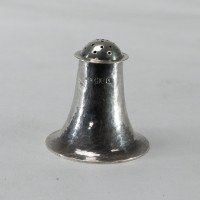 Guild of Handicraft Arts & Crafts Silver Pepper Pot with Flaring Base - Thumbnail 6
