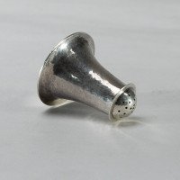 Guild of Handicraft Arts & Crafts Silver Pepper Pot with Flaring Base - Thumbnail 7