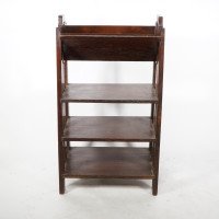 Lakeside Craft Shop, americArts & Crafts Oak Bookcase (c.1910) - Thumbnail 5