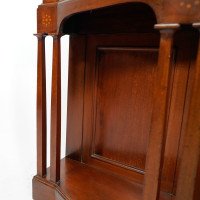 G. M. Ellwood for J. S. Henry, Arts & Crafts Mahogany & Inlaid Cabinet - Thumbnail 15