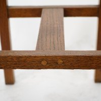 Shapland & Petter, Arts & Crafts Oak Planter with Copper Panels - Thumbnail 15