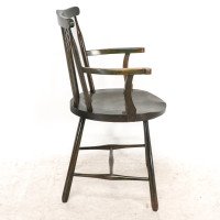 Liberty & Co., Set of Six Arts & Crafts Walnut Windsor Armchairs - Thumbnail 5