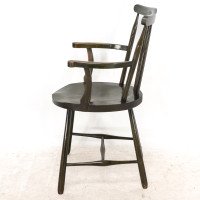 Liberty & Co., Set of Six Arts & Crafts Walnut Windsor Armchairs - Thumbnail 7