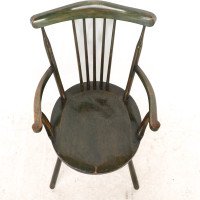 Liberty & Co., Set of Six Arts & Crafts Walnut Windsor Armchairs - Thumbnail 10
