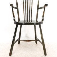 Liberty & Co., Set of Six Arts & Crafts Walnut Windsor Armchairs - Thumbnail 12