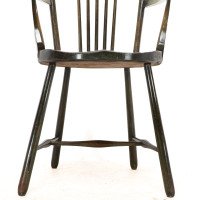 Liberty & Co., Set of Six Arts & Crafts Walnut Windsor Armchairs - Thumbnail 13