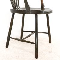 Liberty & Co., Set of Six Arts & Crafts Walnut Windsor Armchairs - Thumbnail 15