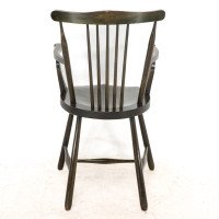 Liberty & Co., Set of Six Arts & Crafts Walnut Windsor Armchairs - Thumbnail 17