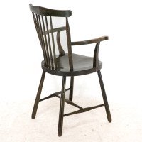 Liberty & Co., Set of Six Arts & Crafts Walnut Windsor Armchairs - Thumbnail 18