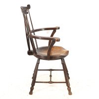 Liberty & Co., A Good Quality Windsor Armchair - Thumbnail 4
