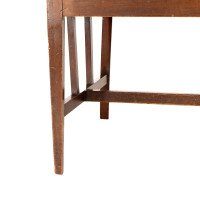 William Birch. Aesthetic Movement Walnut Armchair with Turned Ball Finials - Thumbnail 16