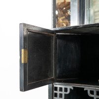 Heal's Attributed, an Anglo-Japanese Aesthetic Movement Butterfly Corner Cabinet - Thumbnail 16