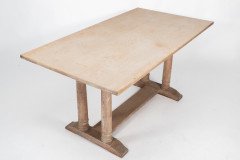 Heals Limed Oak Tilden Dining Table with Eight Matching Chairs & Matching Mirror - Thumbnail 5