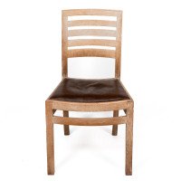 Heals Limed Oak Tilden Dining Table with Eight Matching Chairs & Matching Mirror - Thumbnail 11
