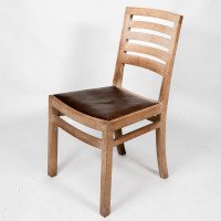 Heals Limed Oak Tilden Dining Table with Eight Matching Chairs & Matching Mirror - Thumbnail 12