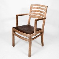 Heals Limed Oak Tilden Dining Table with Eight Matching Chairs & Matching Mirror - Thumbnail 16