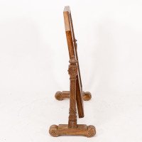 A. W. N. Pugin. Important Dressing Table Mirror with Carved Spiral Stretcher - Thumbnail 4