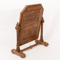 A. W. N. Pugin. An Important Dressing Table Mirror with Carved Spiral Stretcher - Thumbnail 18