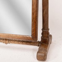 A. W. N. Pugin. An Important Dressing Table Mirror with Carved Spiral Stretcher - Thumbnail 11