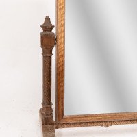 A. W. N. Pugin. An Important Dressing Table Mirror with Carved Spiral Stretcher - Thumbnail 7
