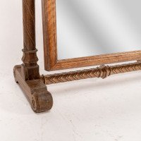 A. W. N. Pugin. An Important Dressing Table Mirror with Carved Spiral Stretcher - Thumbnail 9