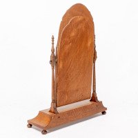 Well-Crafted Walnut Dressing Table Mirror In the style of Sir Robert Lorimer - Thumbnail 20