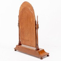 Well-Crafted Walnut Dressing Table Mirror In the style of Sir Robert Lorimer - Thumbnail 18