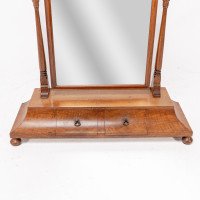 Well-Crafted Walnut Dressing Table Mirror In the style of Sir Robert Lorimer - Thumbnail 10