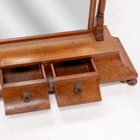 Well-Crafted Walnut Dressing Table Mirror In the style of Sir Robert Lorimer - Thumbnail 14