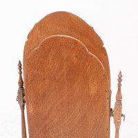 Well-Crafted Walnut Dressing Table Mirror In the style of Sir Robert Lorimer - Thumbnail 21