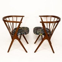Helge Sibast, Sibast Furniture Set of Four Danish No. 8 Teak Cantilever Armchairs - Thumbnail 3