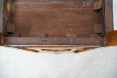 Alfred Waterhouse, attributed. For James Lamb. A Gothic Revival Oak Hall Chair - Thumbnail 15