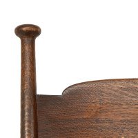 William Birch. Arts & Crafts Oak Rush Seat Armchair Professionally Re-rushed - Thumbnail 6