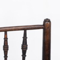 Philip Webb, attributed. Morris & Co., Aesthetic Movement Newly Rush Seat Sussex Chair - Thumbnail 9