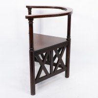 Josef Hoffmann. Armchair Designed for the 5th Viennese Secession Exhibition 1899 - Thumbnail 4