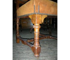 J. P. Seddon, Exhib. Crystal Palace 1851. Six Gothic Revival Oak Dining Chairs - Thumbnail 8
