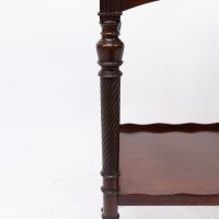 E. W. Godwin Attributed, for Collinson & Lock. Aesthetic Movement Mahogany Side Table - Thumbnail 12
