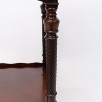 E. W. Godwin Attributed, for Collinson & Lock. Aesthetic Movement Mahogany Side Table - Thumbnail 14