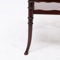 E. W. Godwin Attributed, for Collinson & Lock. Aesthetic Movement Mahogany Side Table - Thumbnail 13