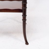 E. W. Godwin Attributed, for Collinson & Lock. Aesthetic Movement Mahogany Side Table - Thumbnail 15