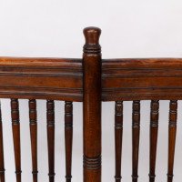 Bruce Talbert Attributed, an Aesthetic Movement Upholstered Love or Twin Window Seat - Thumbnail 8