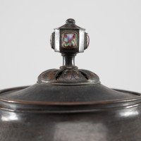 Birmingham Guild Handicraft Arts & Crafts Patinated Hand-hammered Brass Chalice - Thumbnail 8