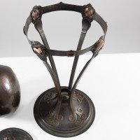 Birmingham Guild Handicraft Arts & Crafts Patinated Hand-hammered Brass Chalice - Thumbnail 16