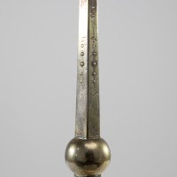 WMF Arts & Crafts Silver-plated Candlestick with Bowl Shaped Drip Tray & Base - Thumbnail 7