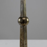 WMF Arts & Crafts Silver-plated Candlestick with Bowl Shaped Drip Tray & Base - Thumbnail 8