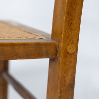 E. W. Godwin Attributed, a Set of Four Anglo-Japanese Cane Seat Chairs - Thumbnail 18
