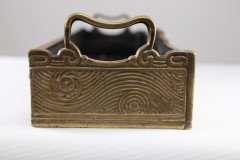 Thomas Jeckyll for Barnard Bishop & Barnard. Two Anglo-Japanese Brass Planters - Thumbnail 11