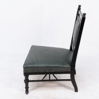 Gillow & Co., anglo-Japanese Nursing Chair with Thebes-Style Turnings - Thumbnail 4